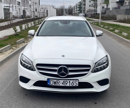 Mercedes-Benz Klasa C cena 96000 przebieg: 172000, rok produkcji 2020 z Wrocław małe 92